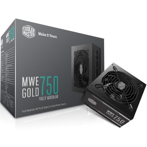 Nguồn máy tính Cooler Master MWE Gold 750 - 750W - 80 Plus Gold - Full Modular