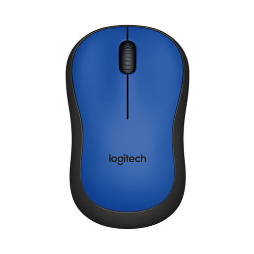 Chuột máy tính không dây Logitech M221 (Xanh)