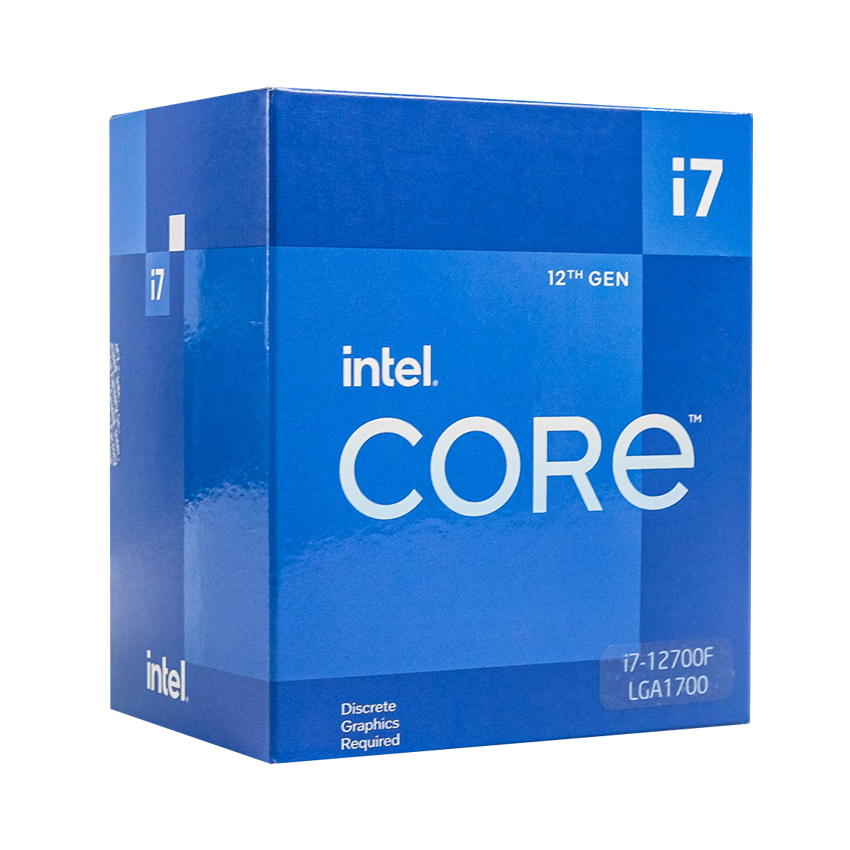 CPU INTEL Core i7-12700F (12C 20T, 4.90 GHz, 25MB) - 1700