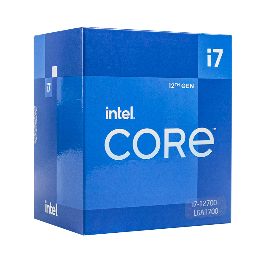 CPU INTEL Core i7-12700 (12C 20T, 4.90 GHz, 25MB) - 1700