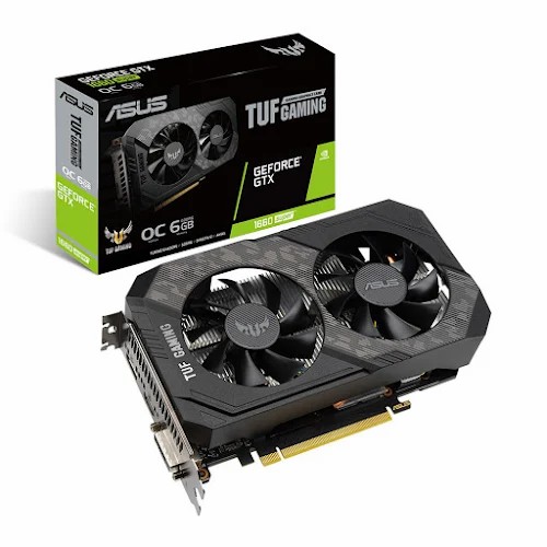 Card màn hình ASUS TUF Gaming GeForce GTX 1660 SUPER OC Edition 6GB GDDR6 (TUF-GTX1660S-O6G-GAMING)