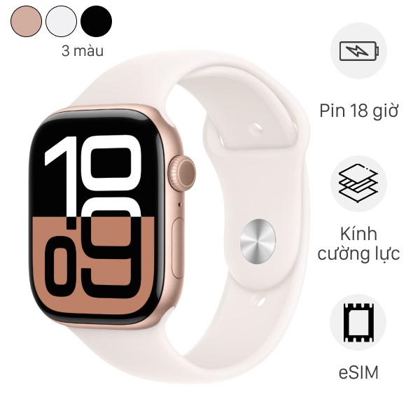 Apple Watch Series 10 GPS / Cellular viền nhôm dây thể thao