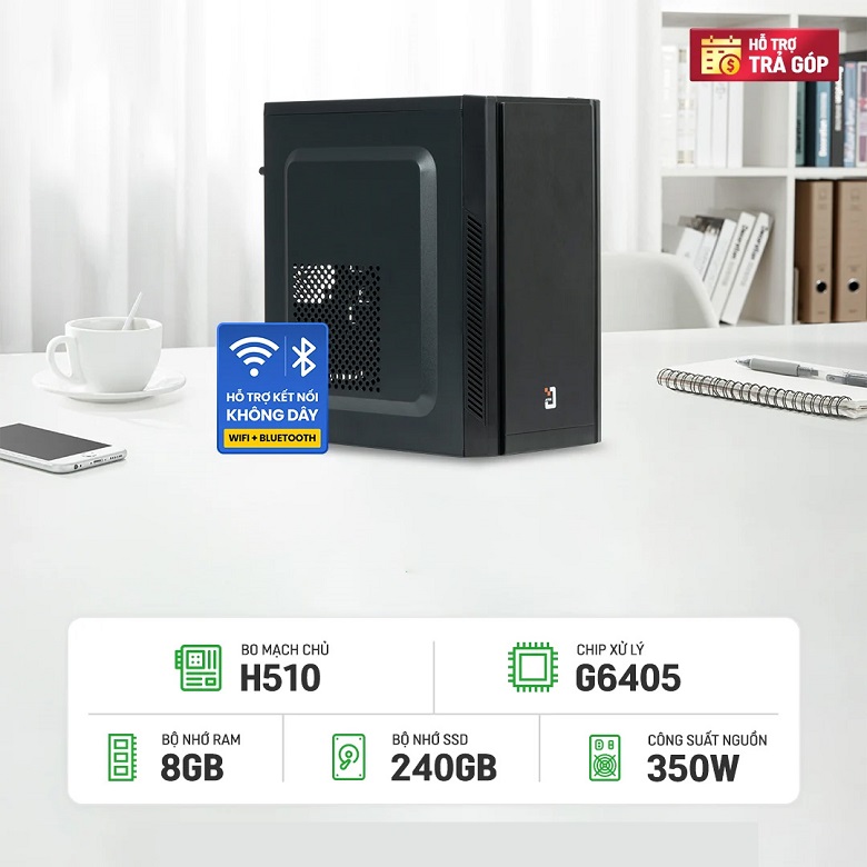 Máy tính Văn phòng Pentium G6405/8GB/240GB