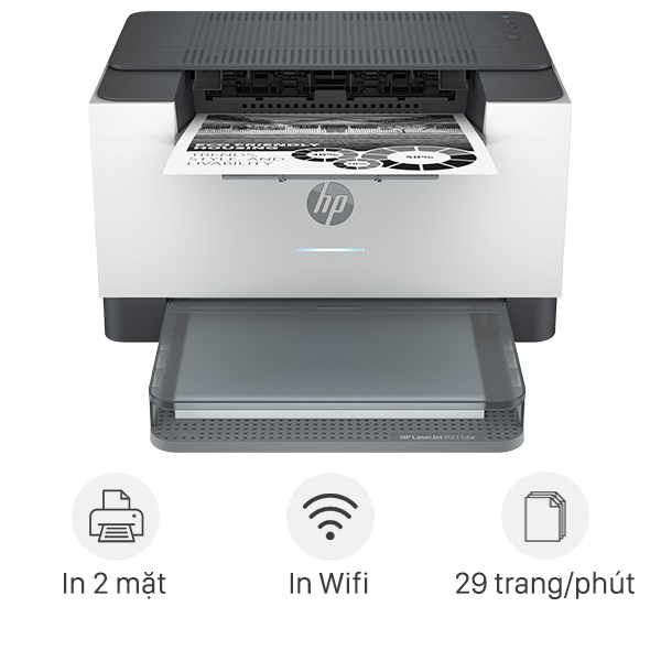 Máy in laser trắng đen đơn năng HP LaserJet M211dw Wifi