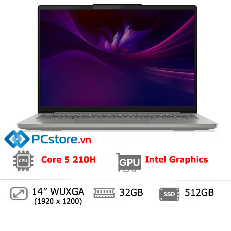 Laptop Lenovo IdeaPad Slim 5 OLED 14IRH10R Core 5 210H, 32GB, 512GB, WUXGA OLED