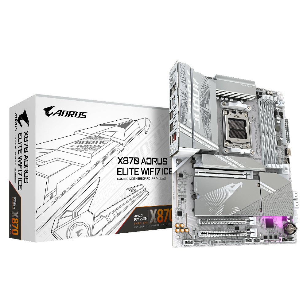 Mainboard Gigabyte X870 Aorus Elite WiFi 7 ICE
